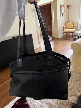 Lululemon Leather Duffle Bag